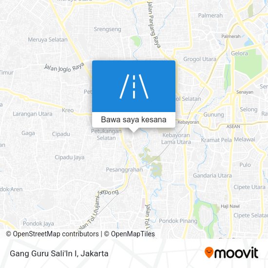 Peta Gang Guru Sali'In I