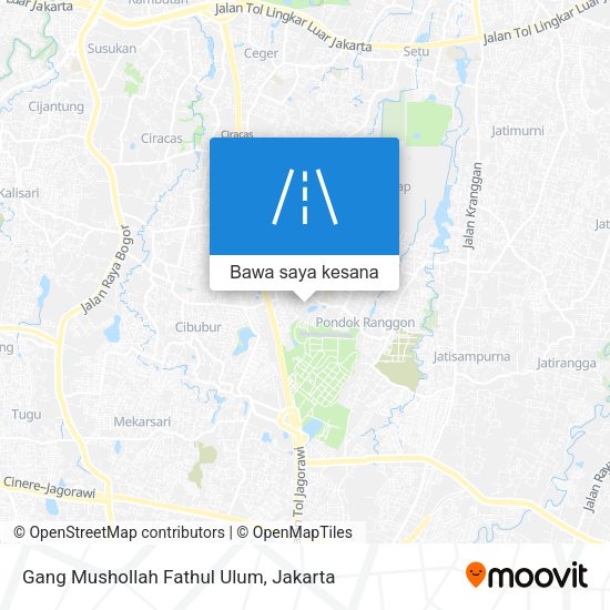 Peta Gang Mushollah Fathul Ulum
