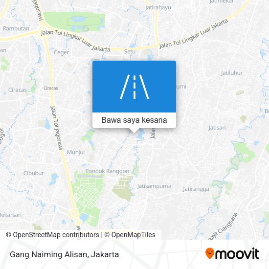 Peta Gang Naiming Alisan