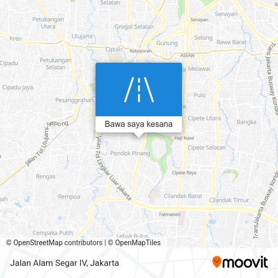 Peta Jalan Alam Segar IV