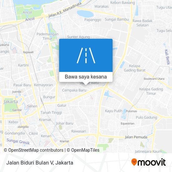 Peta Jalan Biduri Bulan V