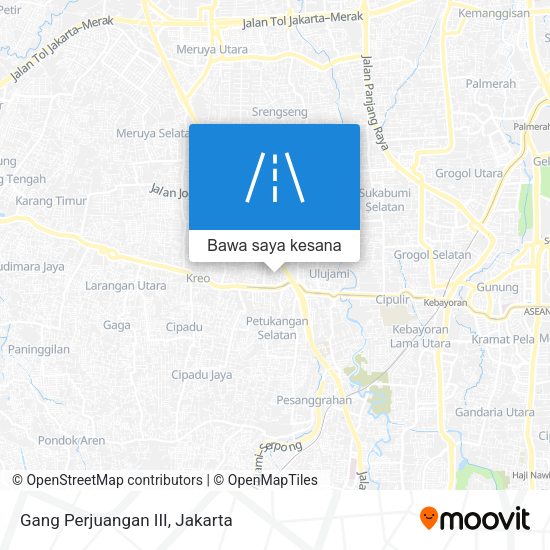 Peta Gang Perjuangan III