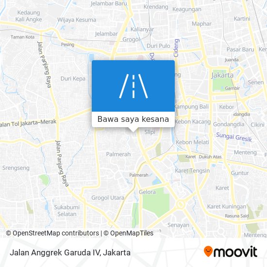 Peta Jalan Anggrek Garuda IV