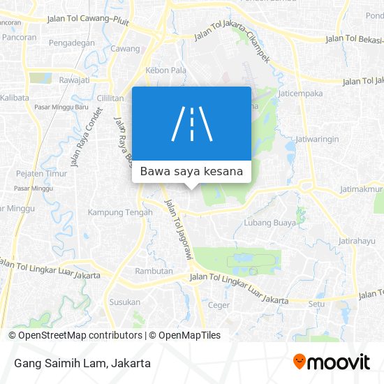 Peta Gang Saimih Lam