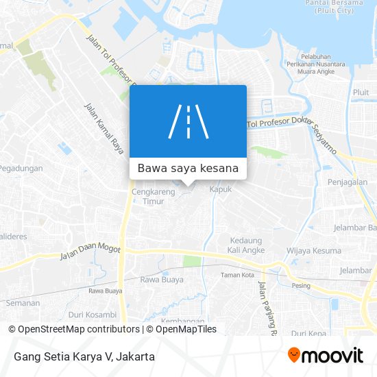 Peta Gang Setia Karya V