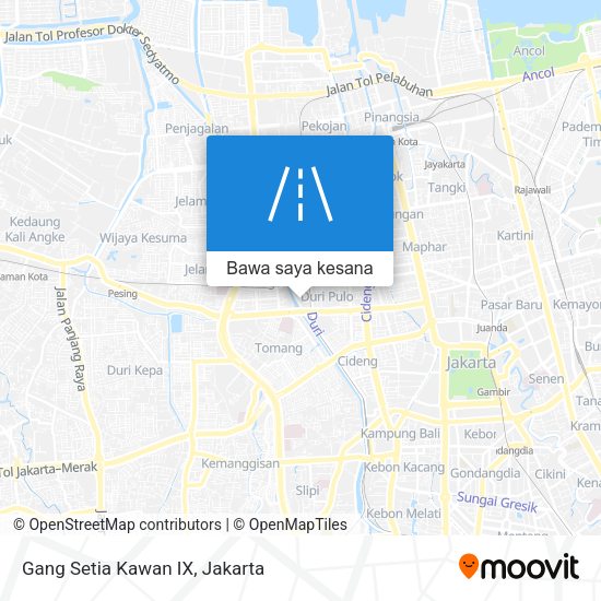 Peta Gang Setia Kawan IX