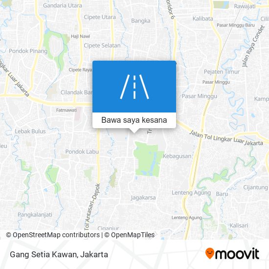 Peta Gang Setia Kawan