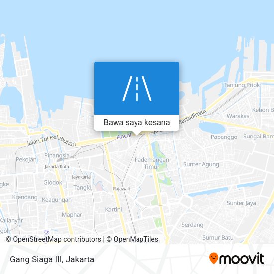 Peta Gang Siaga III