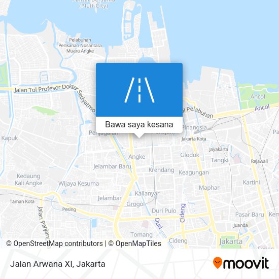 Peta Jalan Arwana XI