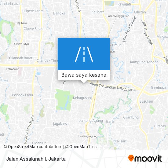 Peta Jalan Assakinah I