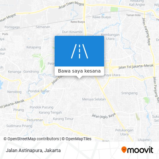 Peta Jalan Astinapura