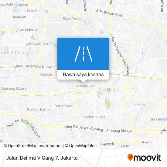 Peta Jalan Delima V Gang 7
