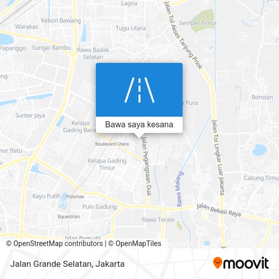 Peta Jalan Grande Selatan