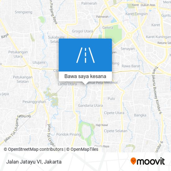 Peta Jalan Jatayu VI