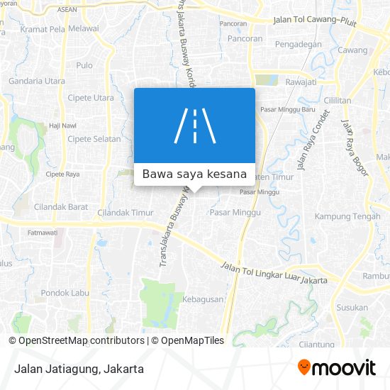 Peta Jalan Jatiagung