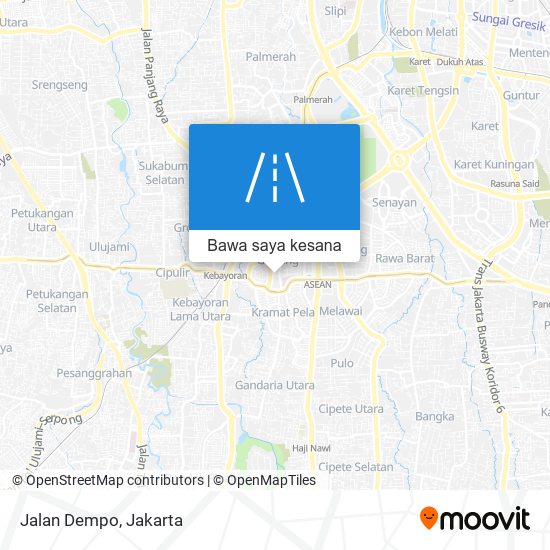 Peta Jalan Dempo