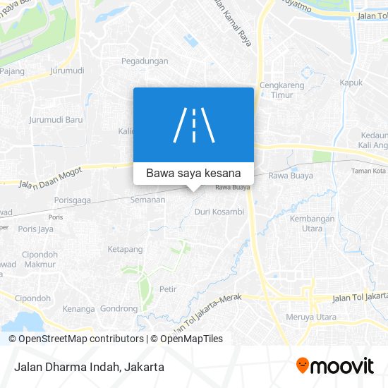 Peta Jalan Dharma Indah