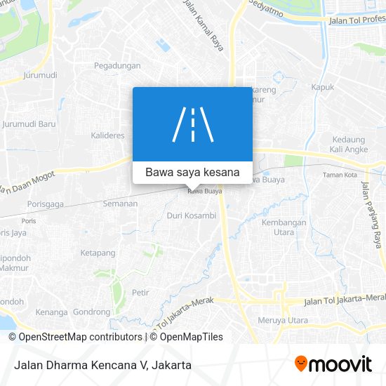 Peta Jalan Dharma Kencana V
