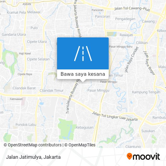 Peta Jalan Jatimulya