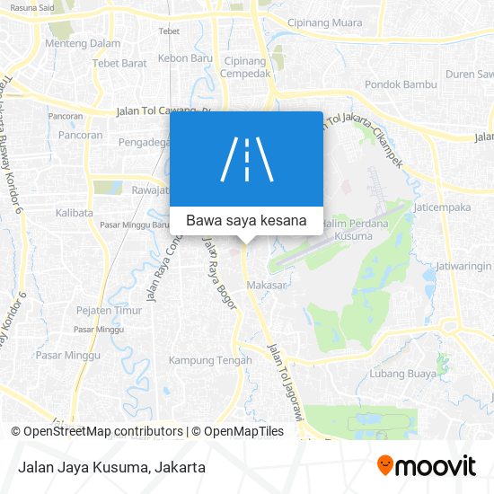 Peta Jalan Jaya Kusuma