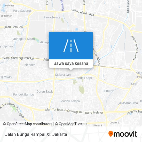 Peta Jalan Bunga Rampai XI