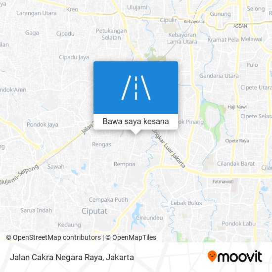 Peta Jalan Cakra Negara Raya