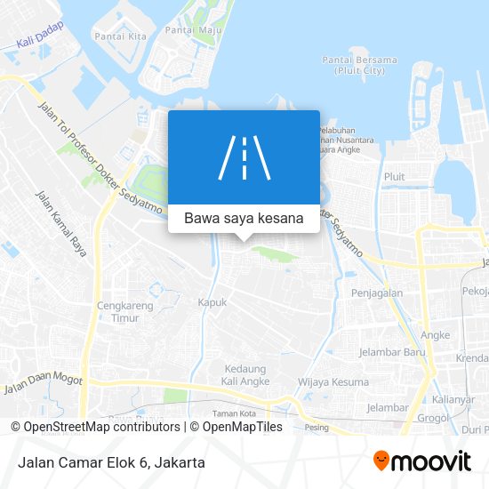 Peta Jalan Camar Elok 6