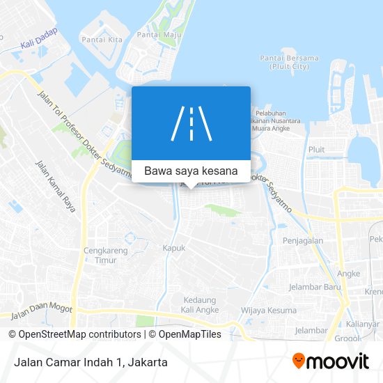 Peta Jalan Camar Indah 1