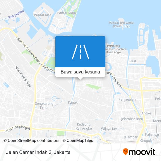 Peta Jalan Camar Indah 3
