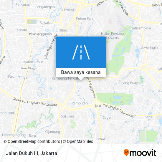 Peta Jalan Dukuh III