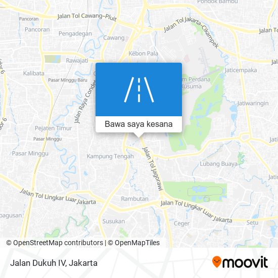 Peta Jalan Dukuh IV