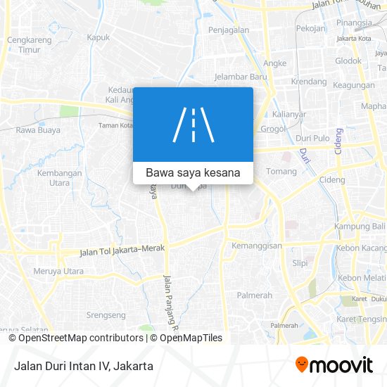 Peta Jalan Duri Intan IV