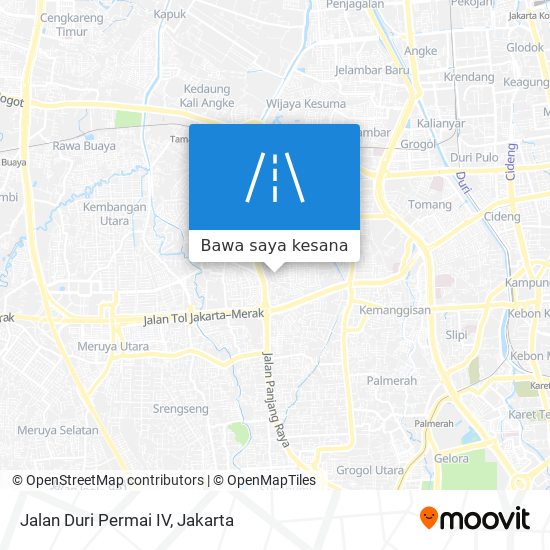 Peta Jalan Duri Permai IV