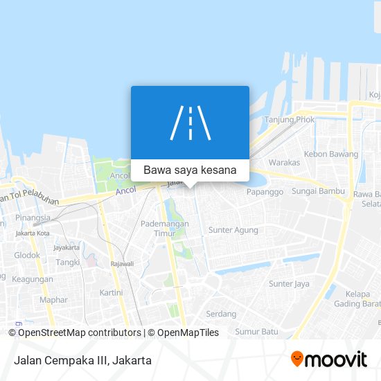 Peta Jalan Cempaka III