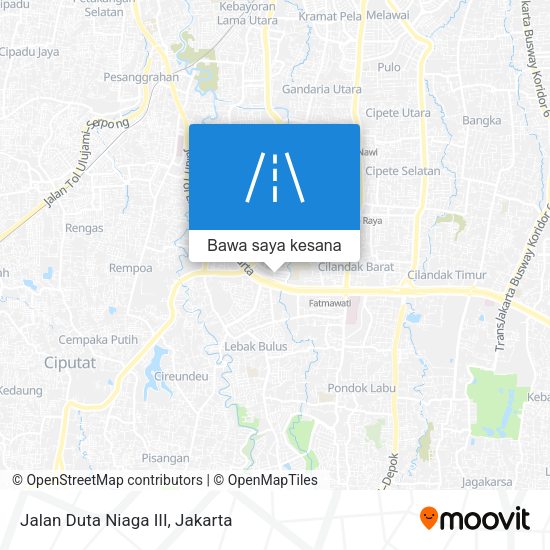 Peta Jalan Duta Niaga III