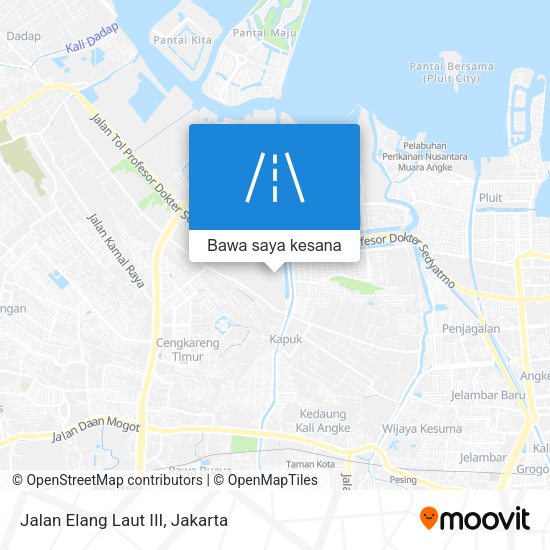 Peta Jalan Elang Laut III