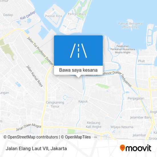 Peta Jalan Elang Laut VII