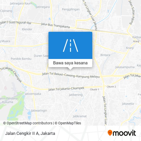 Peta Jalan Cengkir II A