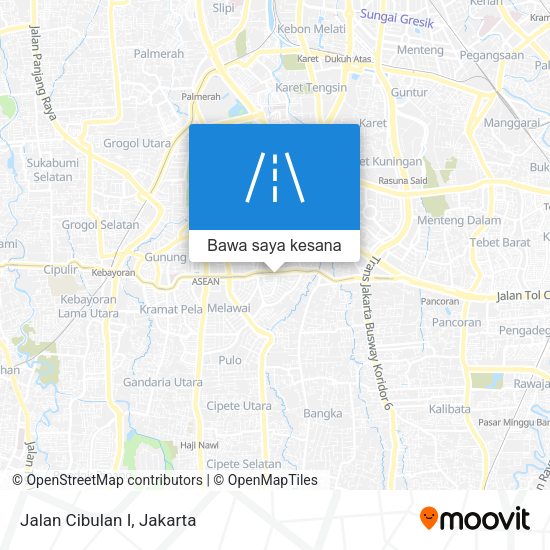 Peta Jalan Cibulan I