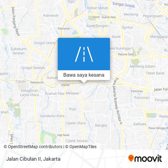 Peta Jalan Cibulan II