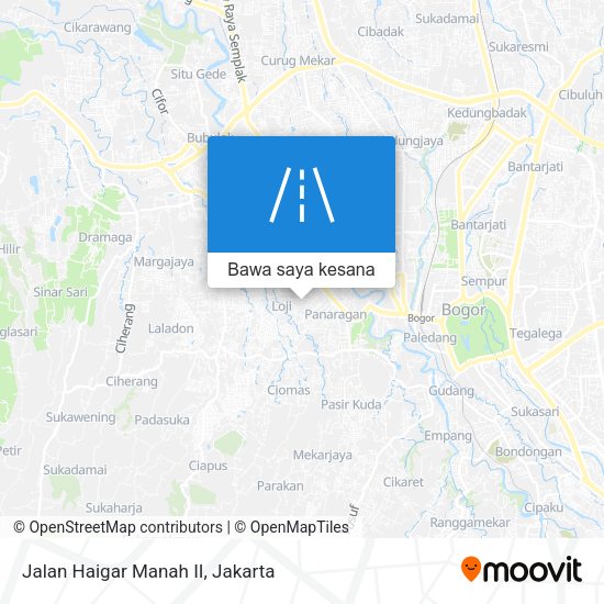 Peta Jalan Haigar Manah II
