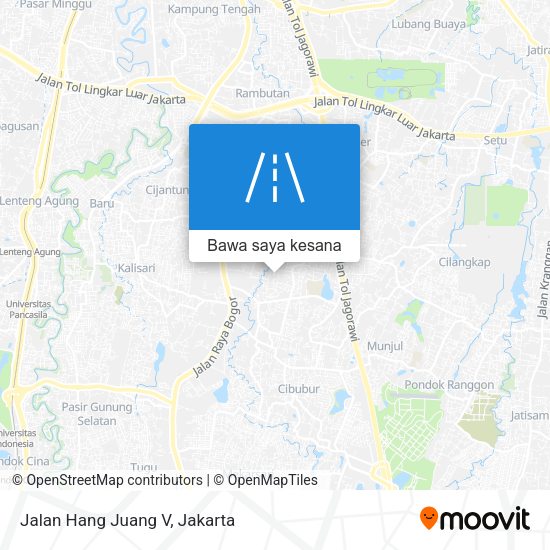 Peta Jalan Hang Juang V