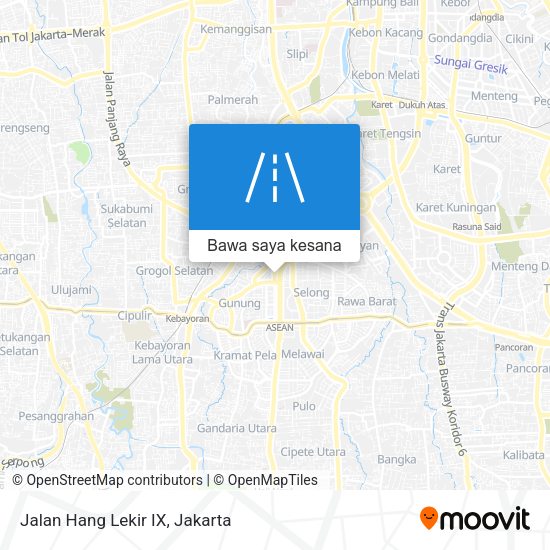 Peta Jalan Hang Lekir IX