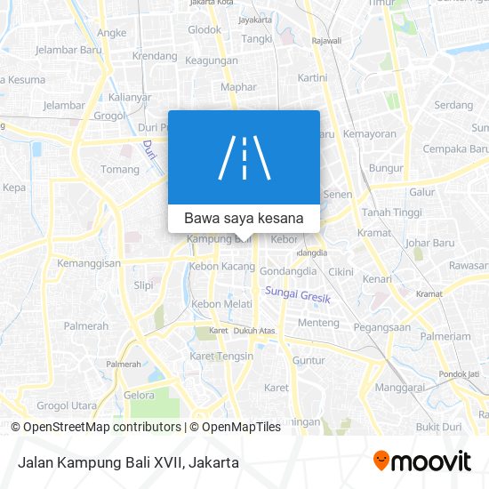 Peta Jalan Kampung Bali XVII