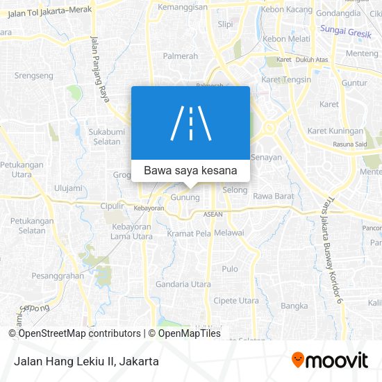 Peta Jalan Hang Lekiu II