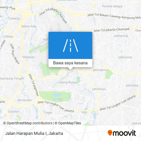 Peta Jalan Harapan Mulia I