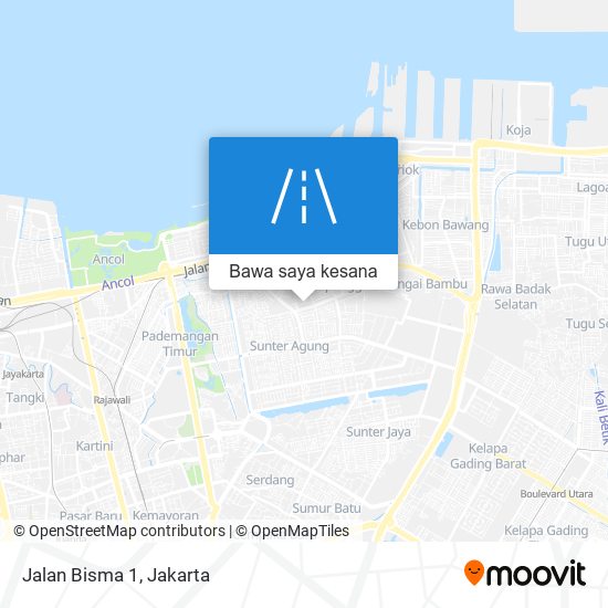 Peta Jalan Bisma 1