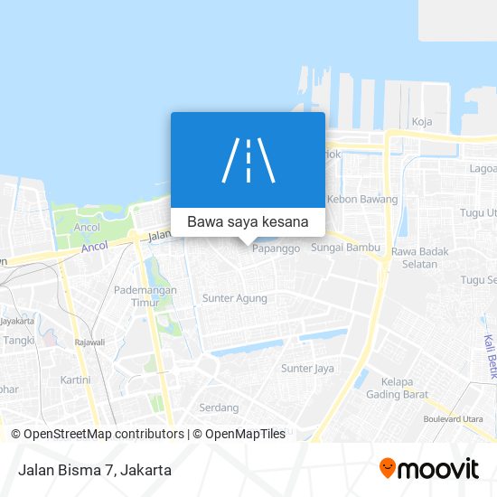 Peta Jalan Bisma 7