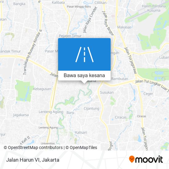 Peta Jalan Harun VI