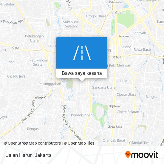 Peta Jalan Harun